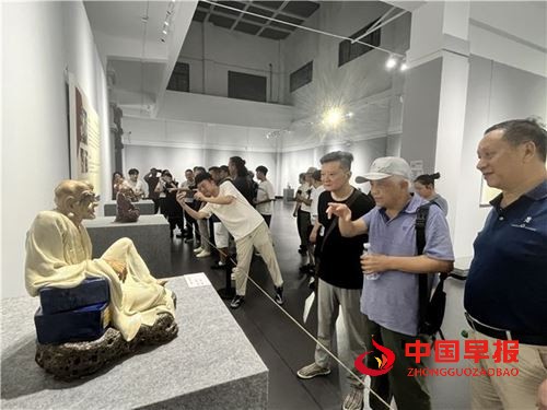 非遗活化新样本：黄志棠石湾陶塑原作展亮相宜昌(图4)